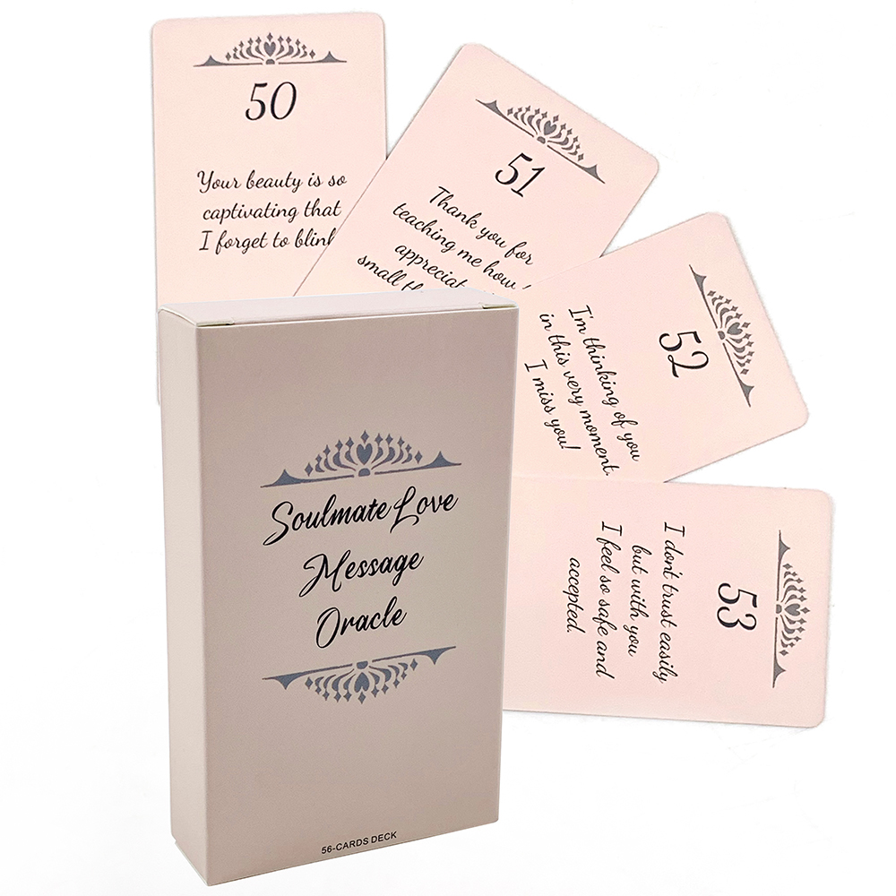 Board Game Love Letter - New Soulmate Love Message Oracle Cards