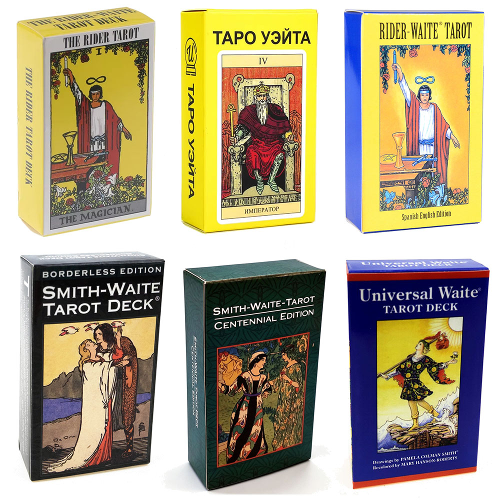 Board Game Quantum - Rider Waite Tarot Card Divination Personal