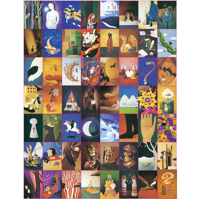 Board Game Dixit - Illustrations Cards Blue Extension Version Card