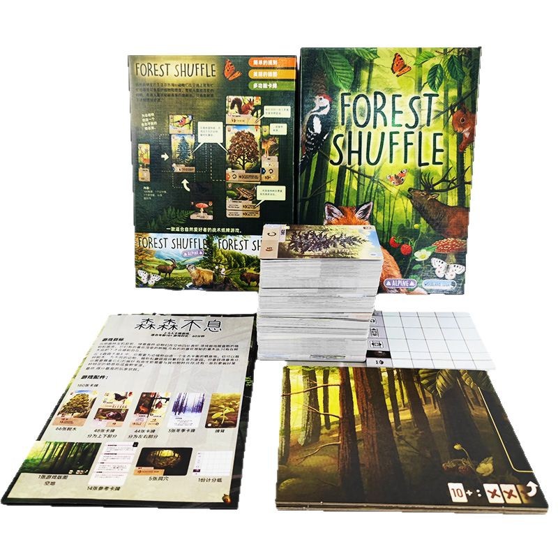 Board Game Dune - Endless Forest SHUFFLE, Multiplayer Gathering Card