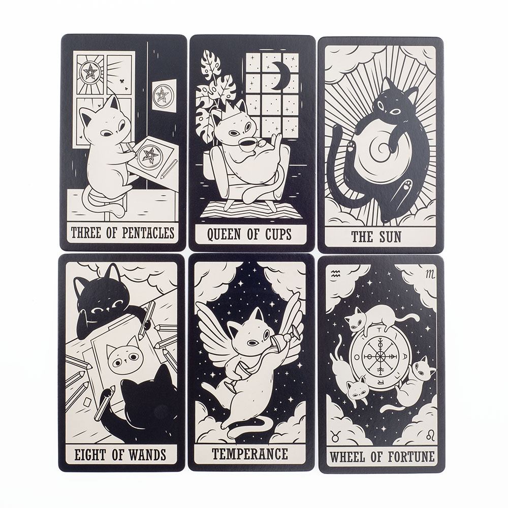 Kitten Tarot Deck 78Pcs Cute B - Board Game Oracle ulasan dan harga