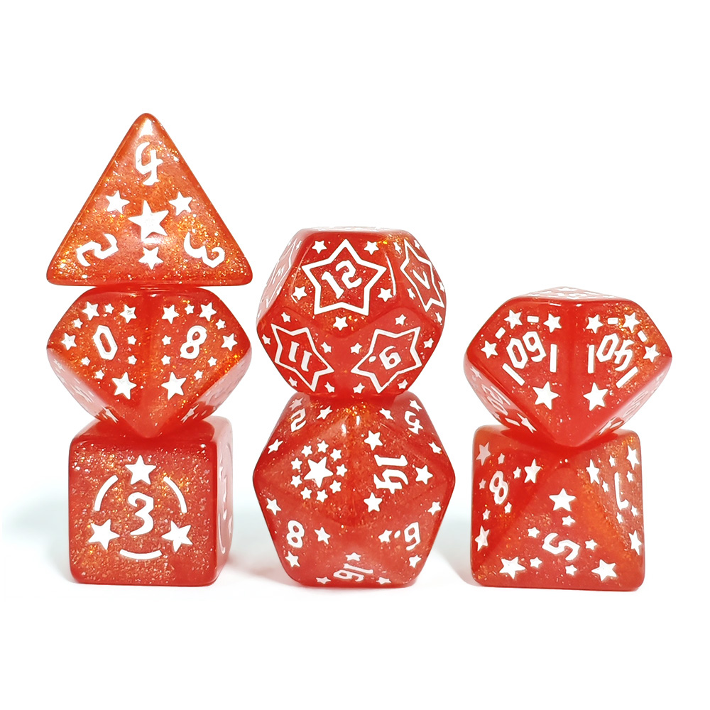 Dice Set Board Games Roll Dice - Dice Set Polyhedral ulasan dan harga