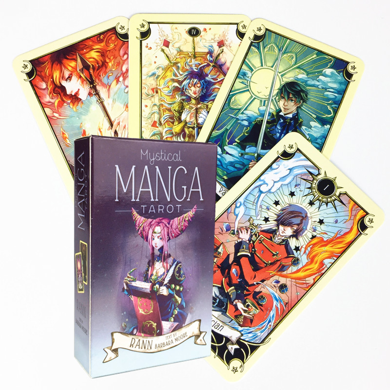 Mystical Manga Tarot Cards Fam - Board Game English For Kids ulasan dan harga