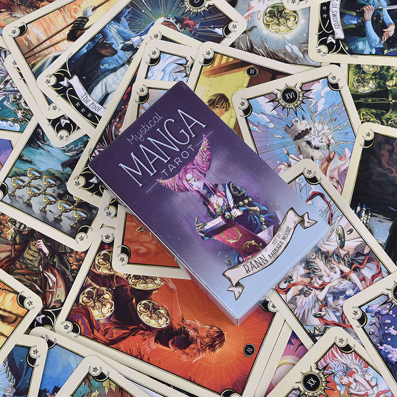 Mystical Manga Tarot Cards Fam - Board Game English For Kids ulasan dan harga