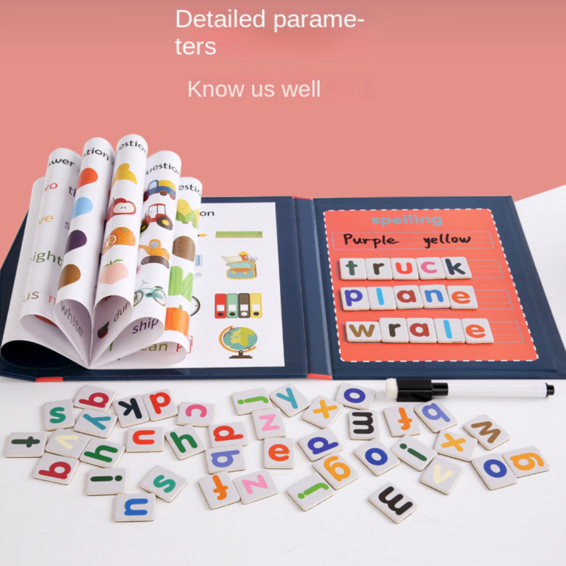 1pc Magnetic Alphabet Spelling - Board Game English For Kids ulasan dan harga