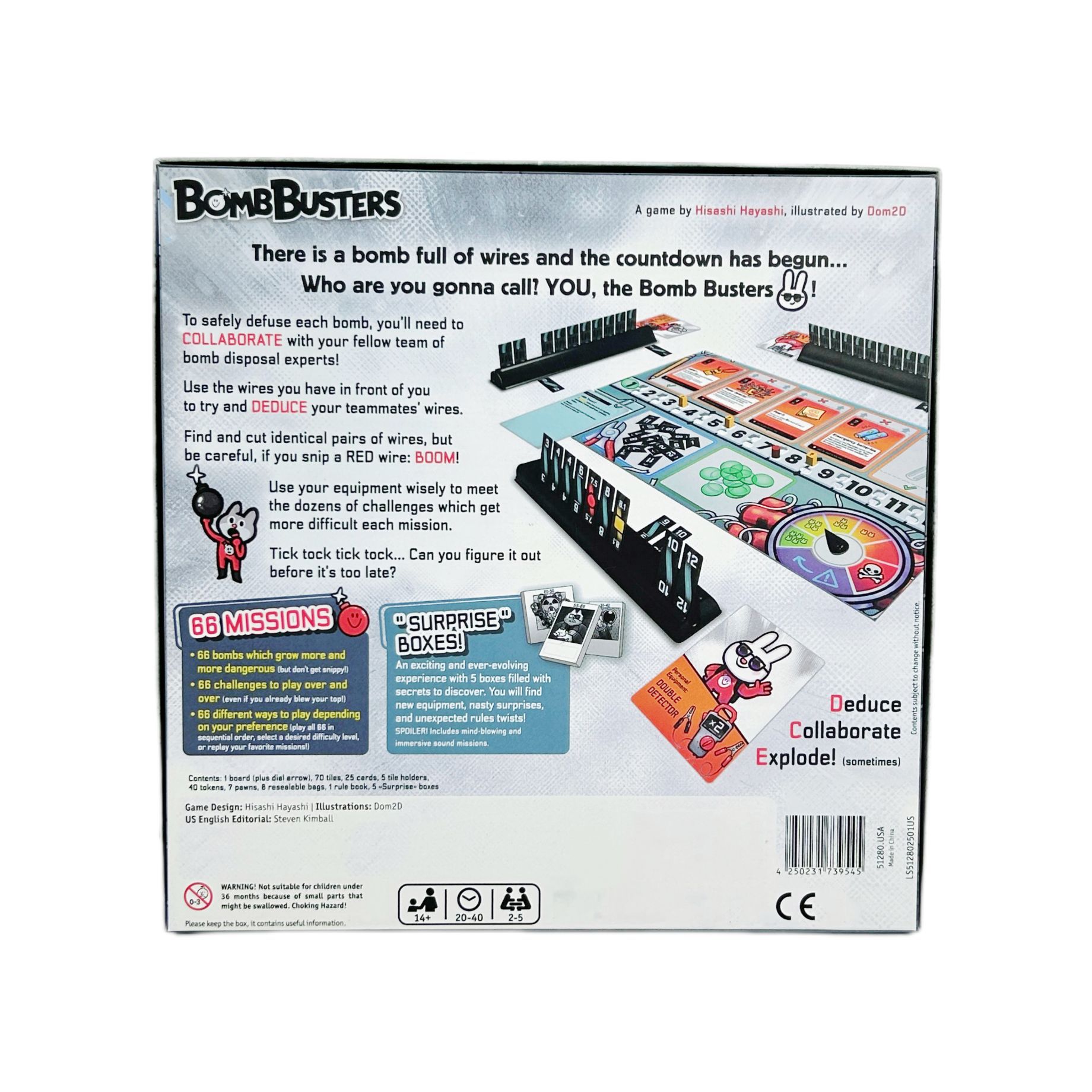 Bombbusters Card Game | 2 5 Co - Board Game Dune ulasan dan harga