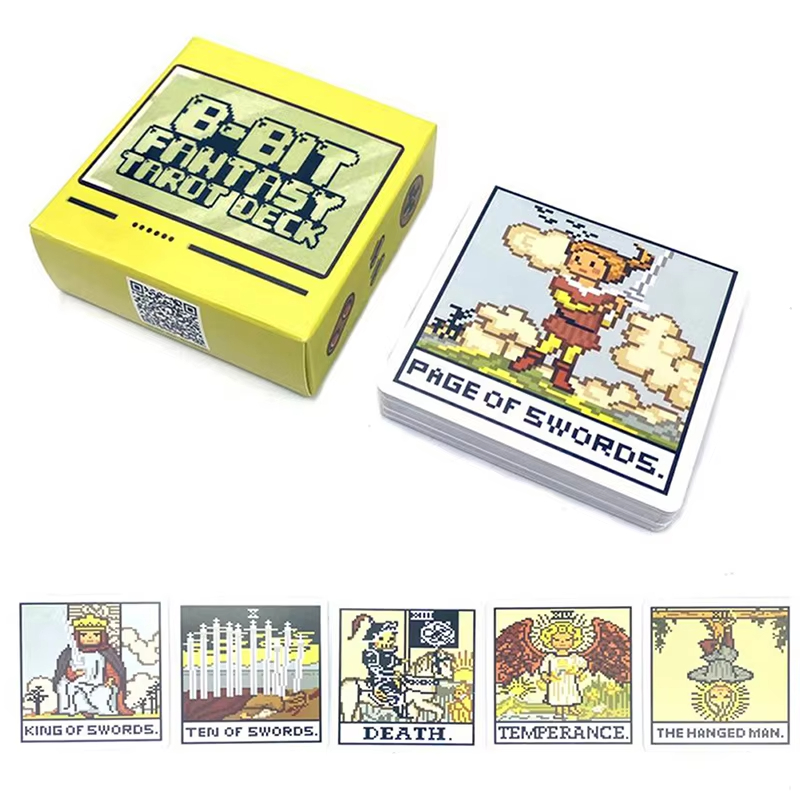 8 Bit Fantasy Tarot Deck Card  - Board Game Quantum ulasan dan harga