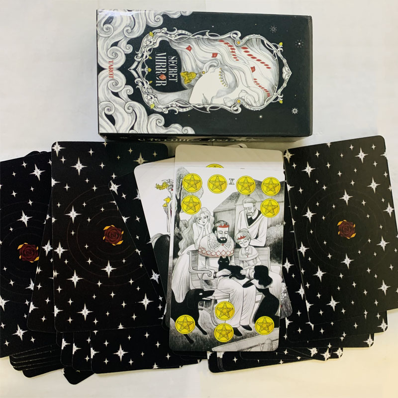 Secret Mirror Tarot cards 80 d - Board Game Quantum ulasan dan harga