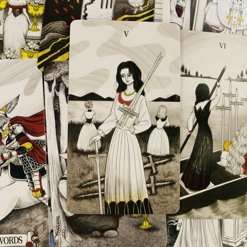 Secret Mirror Tarot cards 80 d - Board Game Quantum ulasan dan harga
