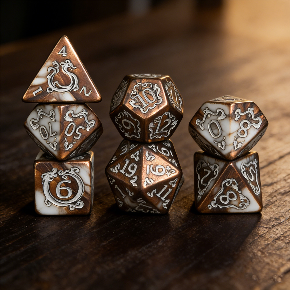 DND Dice 7Pcs/set Dragon Patte - Dice Set Polyhedral ulasan dan harga