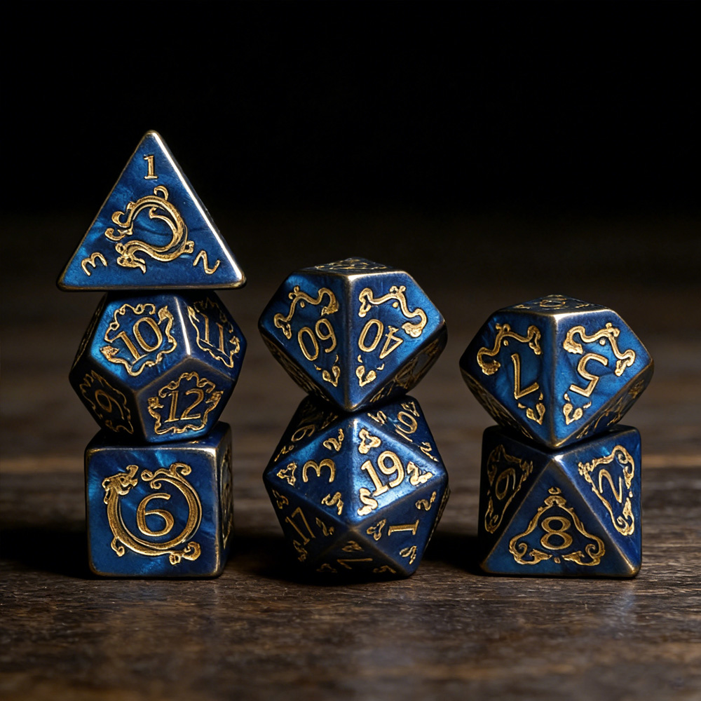 DND Dice 7Pcs/set Dragon Patte - Dice Set Polyhedral ulasan dan harga