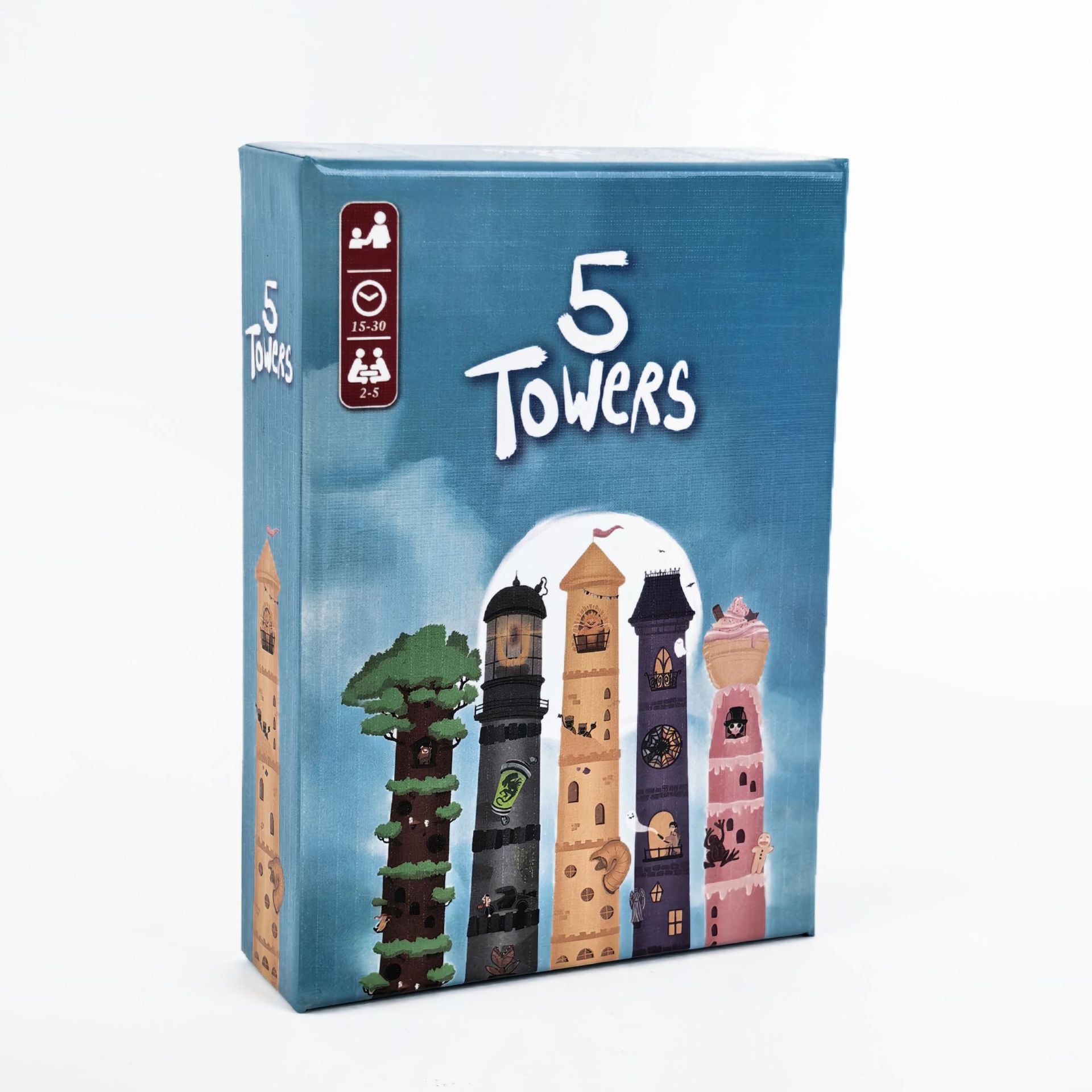 5 Towers Strategy Stacking Tow - Board Game Dune ulasan dan harga