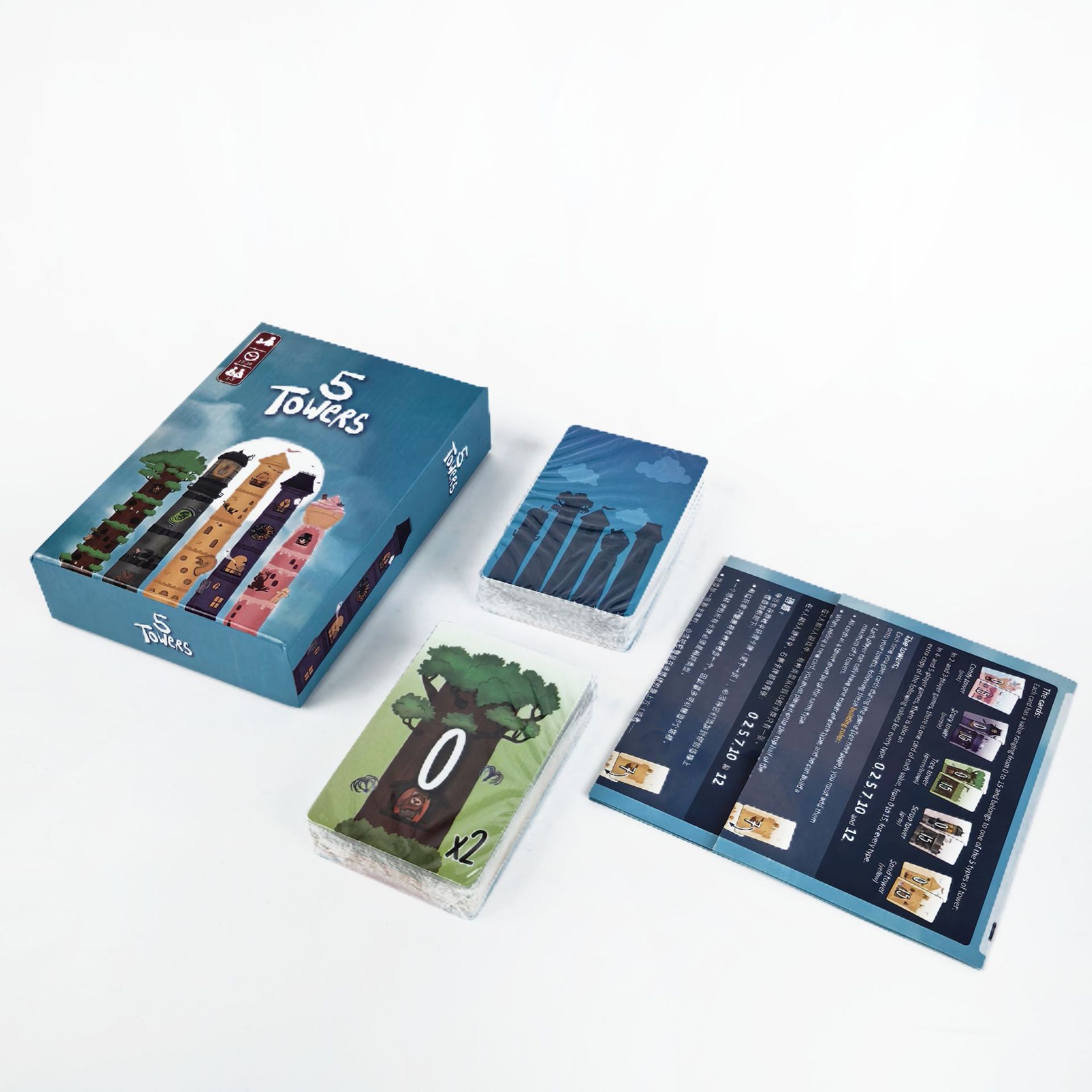 5 Towers Strategy Stacking Tow - Board Game Dune ulasan dan harga