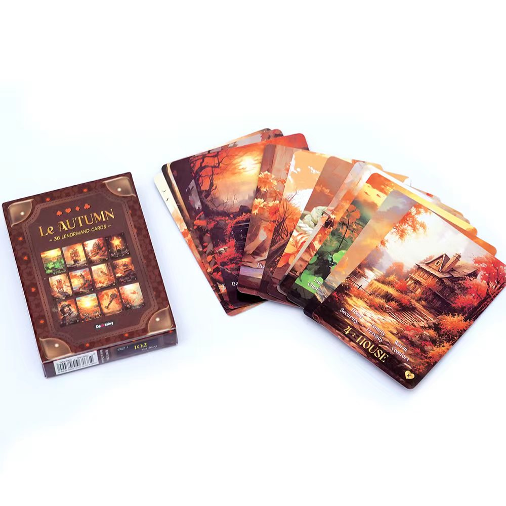 Lenormand Tarot Deck Le Autumn - Board Game Quantum ulasan dan harga