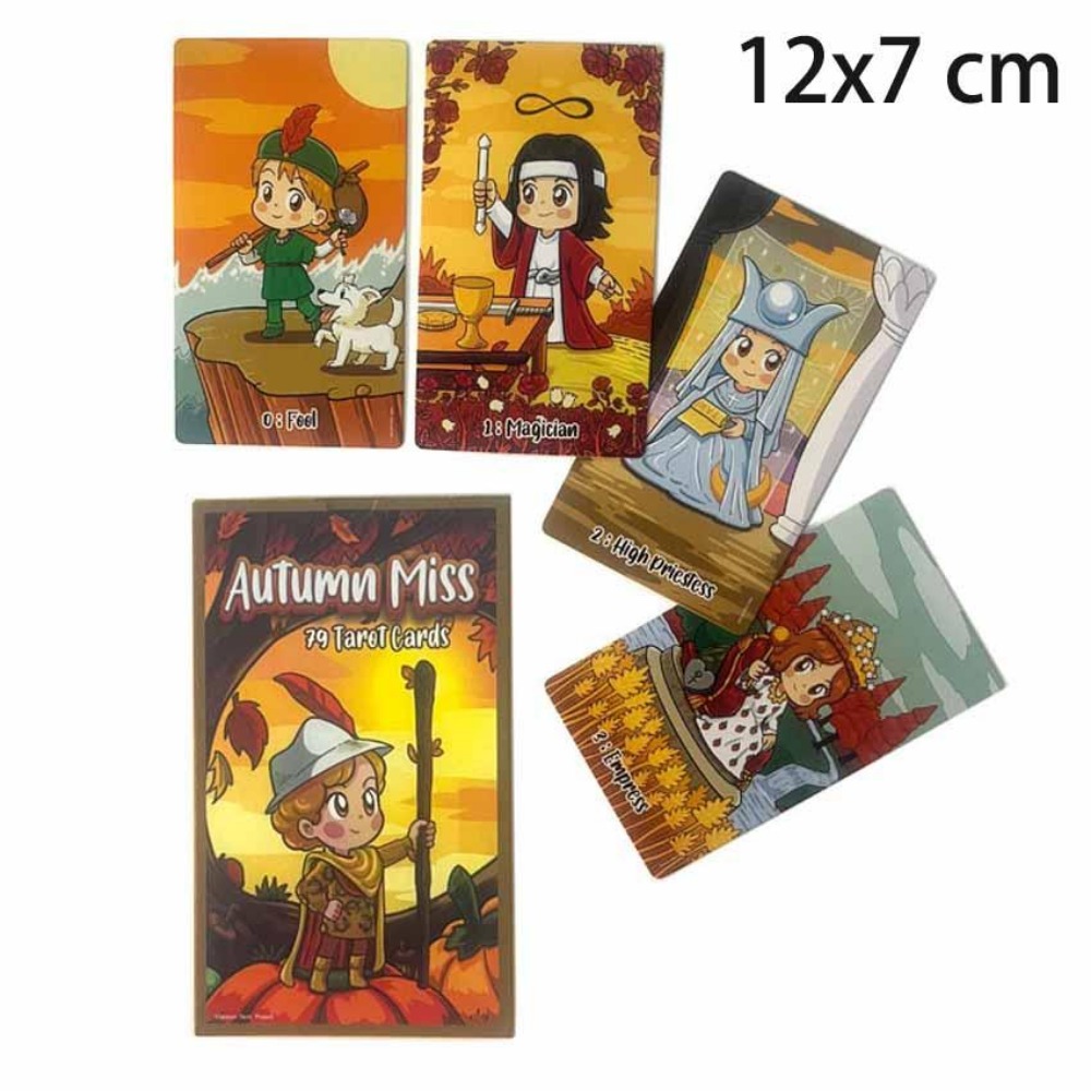Autumn Miss Tarot 12x7 cm Card - Board Game Dixit ulasan dan harga