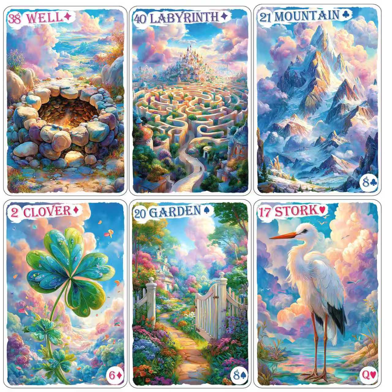 Fantasy Fairy Lenormand Tarot  - Board Game Dixit ulasan dan harga
