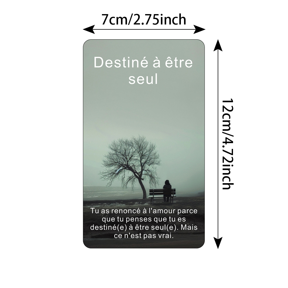 French Love Oracle Cards, Sing - Board Game Love Letter ulasan dan harga