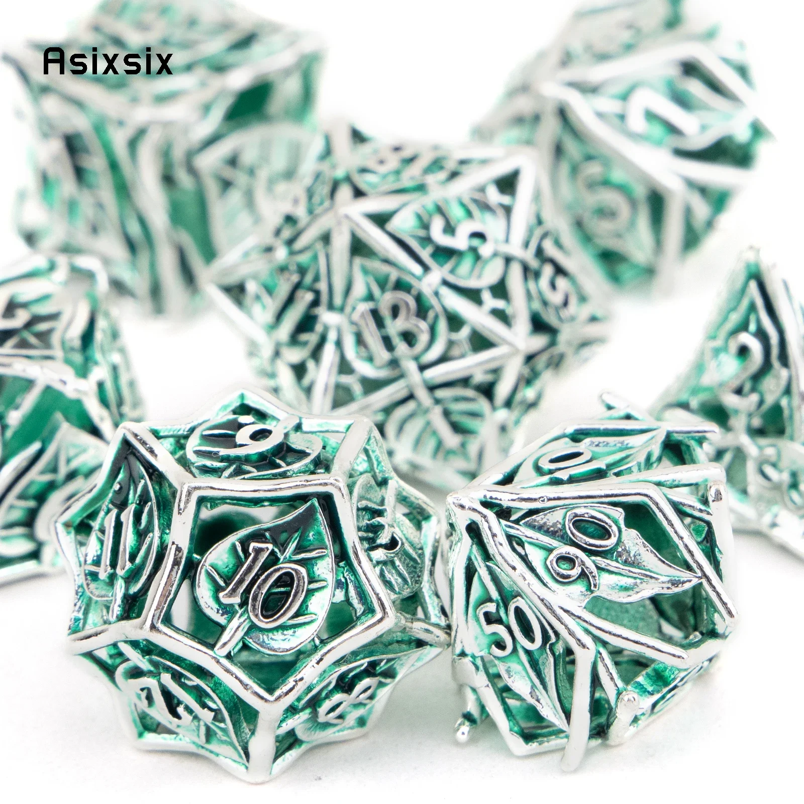 Metal Dice, Perfect For Tablet - Dice Set Polyhedral ulasan dan harga