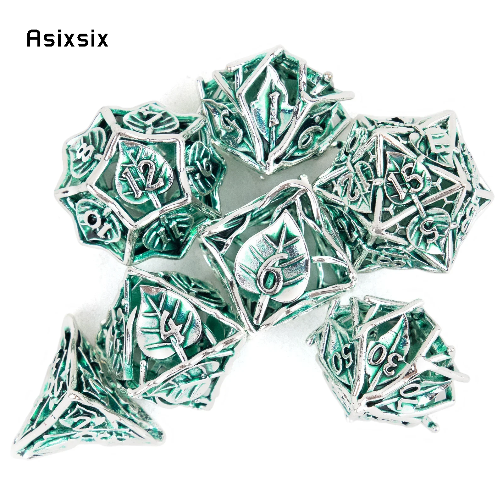 Metal Dice, Perfect For Tablet - Dice Set Polyhedral ulasan dan harga