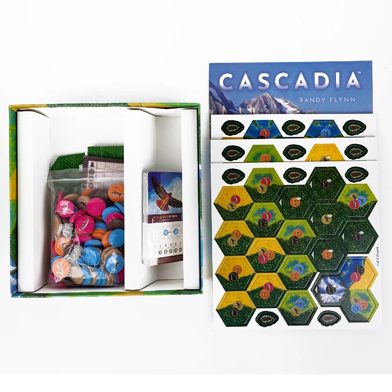 Cascadia Board Game LANDMARKS  - Board Game English For Kids ulasan dan harga