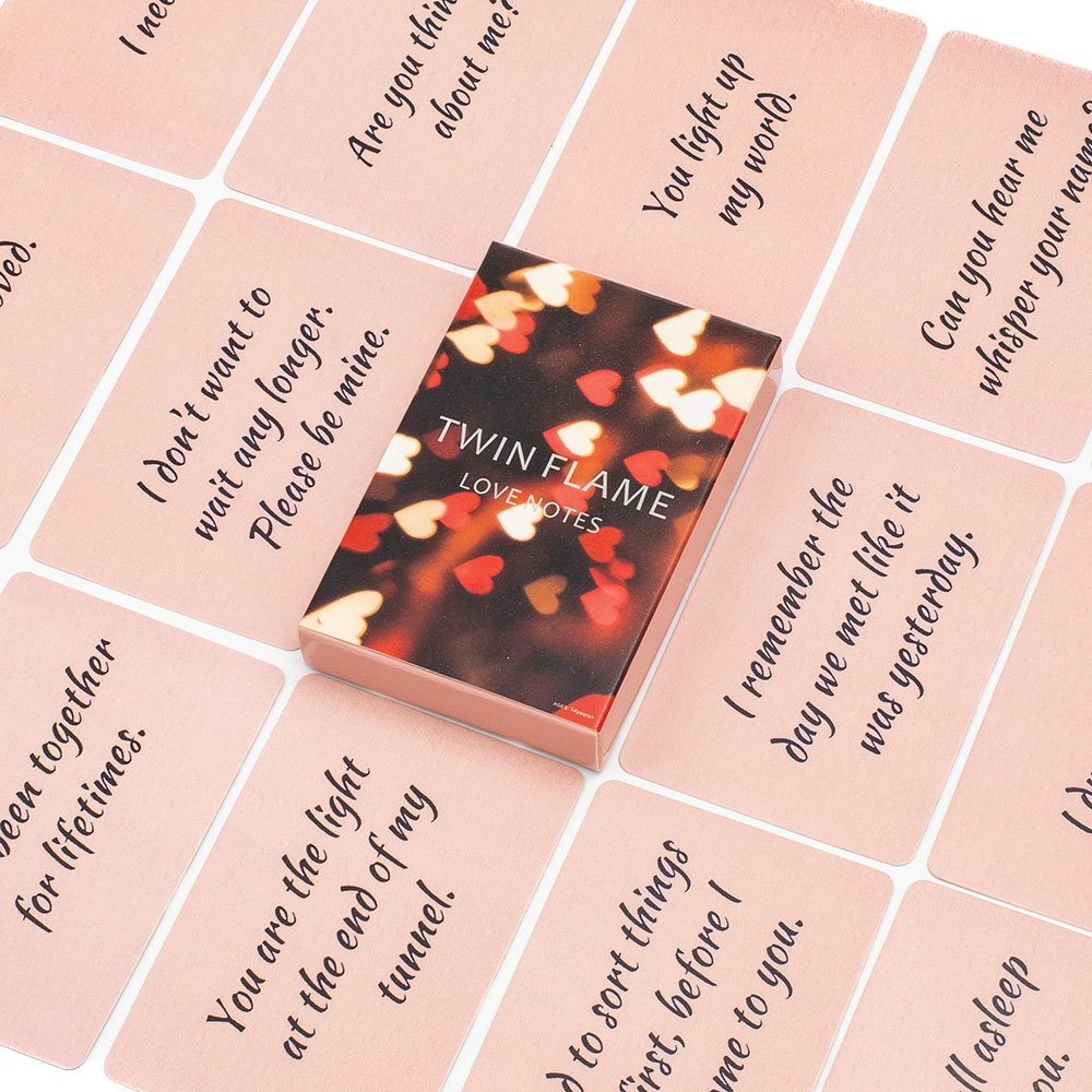 Twin Flame Love Notes Oracle C - Board Game Oracle ulasan dan harga