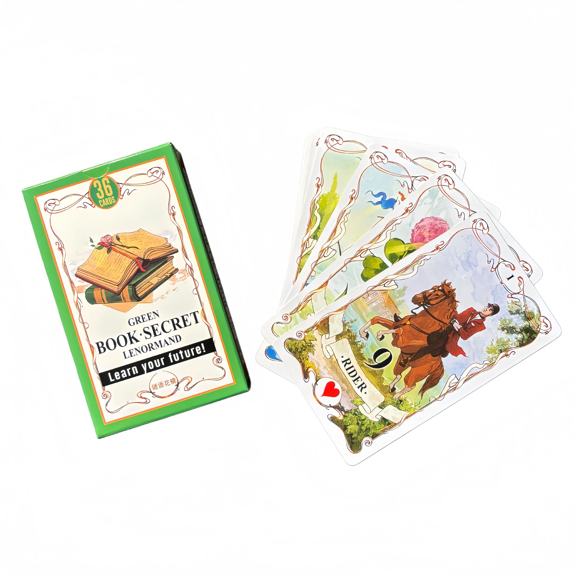 Green Book Secret Lenormand Or - Board Game Quantum ulasan dan harga
