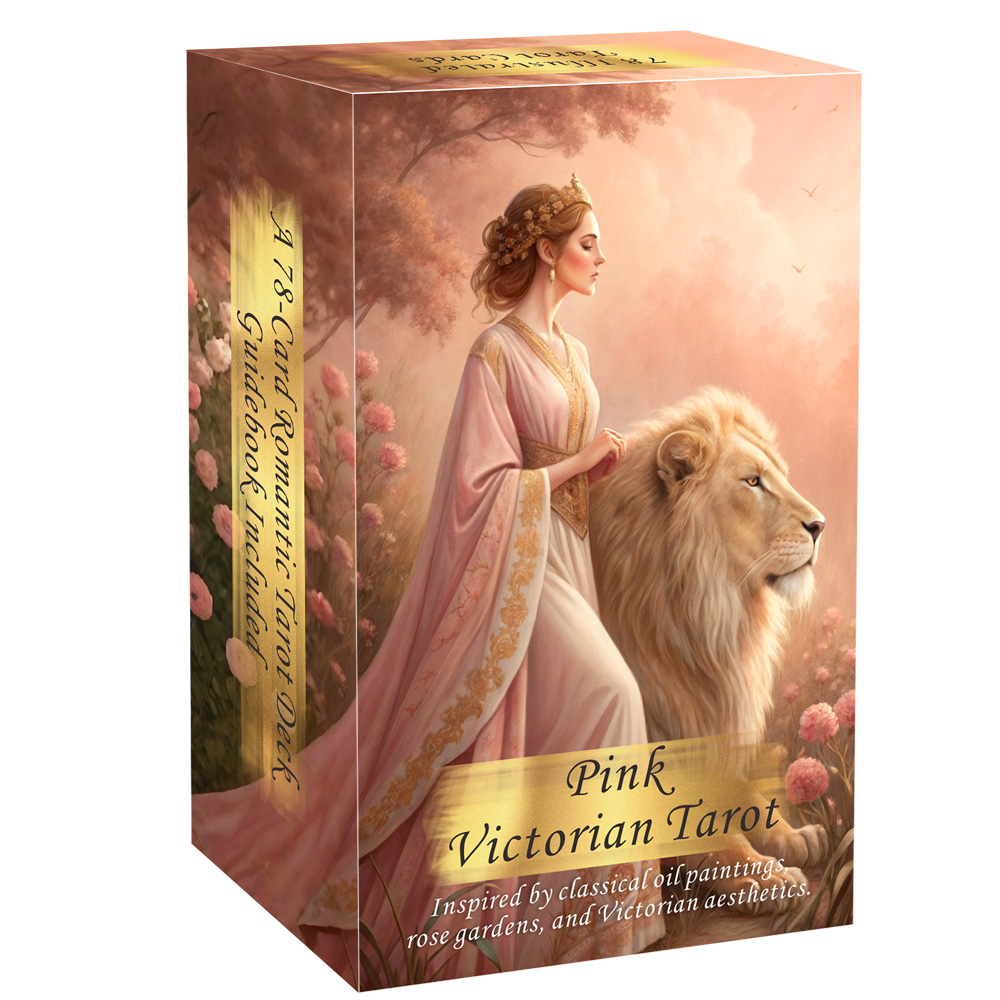 Pink Victorian Tarot Cards Set - Board Game Dixit ulasan dan harga