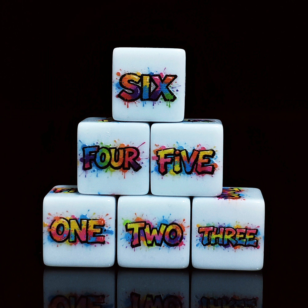 12Pcs 16MM Color Splash Englis - Board Game English For Kids ulasan dan harga