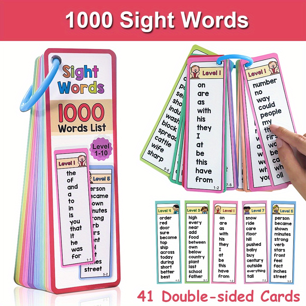 1000 Sight Words Flash Cards f - Board Game Simple ulasan dan harga