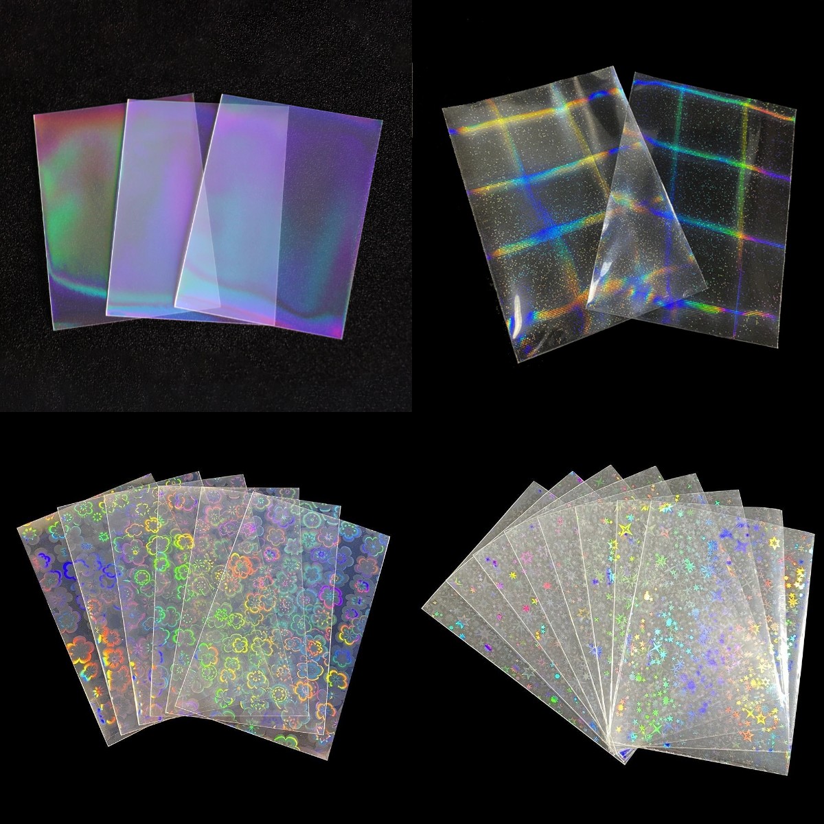 100PCS Holographic Card Sleeve - Board Game Dixit ulasan dan harga