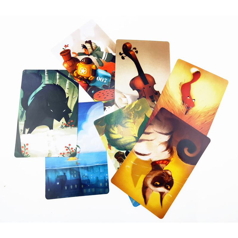 84pcs playing cards Mini tell  - Board Game Dixit ulasan dan harga