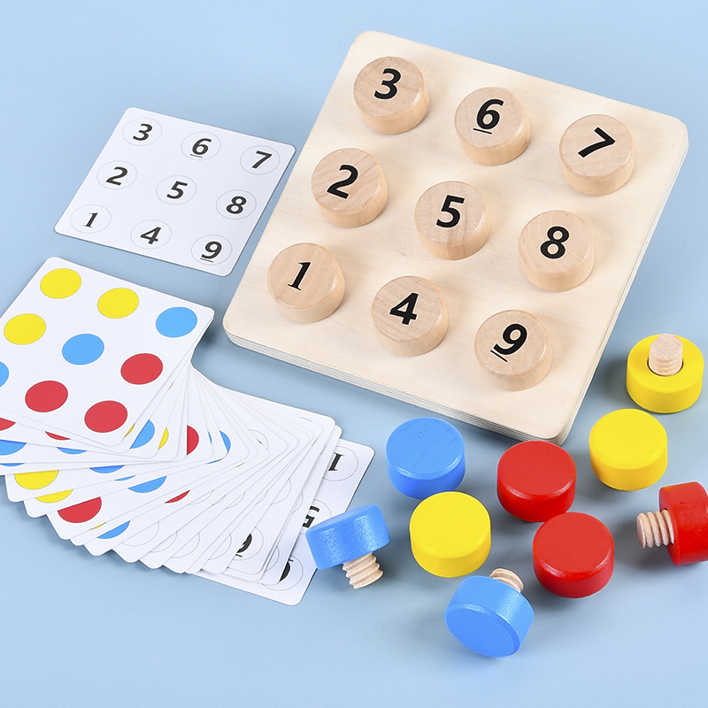 Wooden Tighten The Screws Matc - Board Game Simple ulasan dan harga