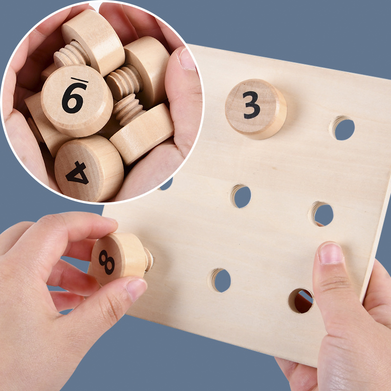 Wooden Tighten The Screws Matc - Board Game Simple ulasan dan harga