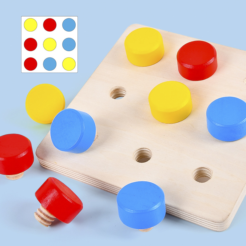 Wooden Tighten The Screws Matc - Board Game Simple ulasan dan harga