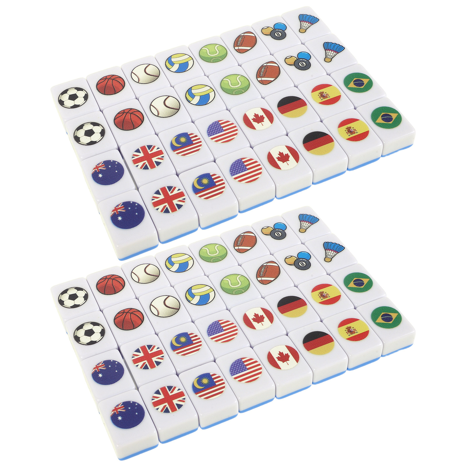 64 Pcs Mahjong Game for Kids C - Board Game Fun ulasan dan harga