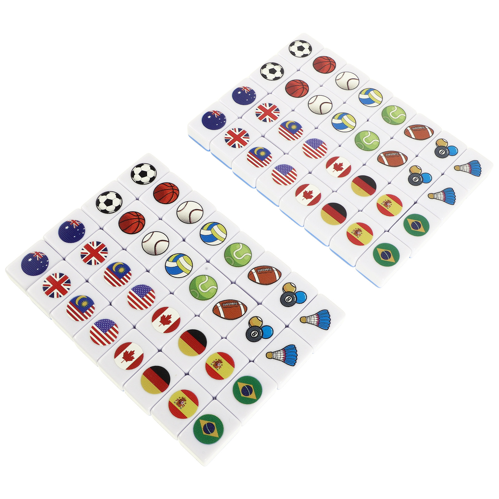 64 Pcs Mahjong Game for Kids C - Board Game Fun ulasan dan harga