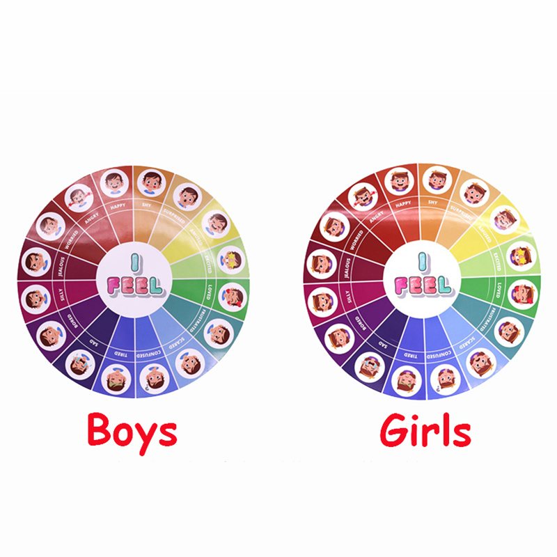 28cm Boys Girls Emotion Manage - Board Game English For Kids ulasan dan harga