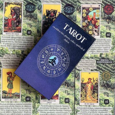 78pcs Leaning Tarot Cards Deck - Board Game Oracle ulasan dan harga